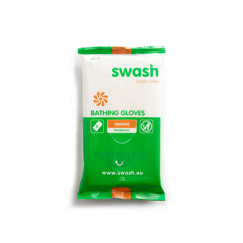 Swash® Bathing Gloves - Orange